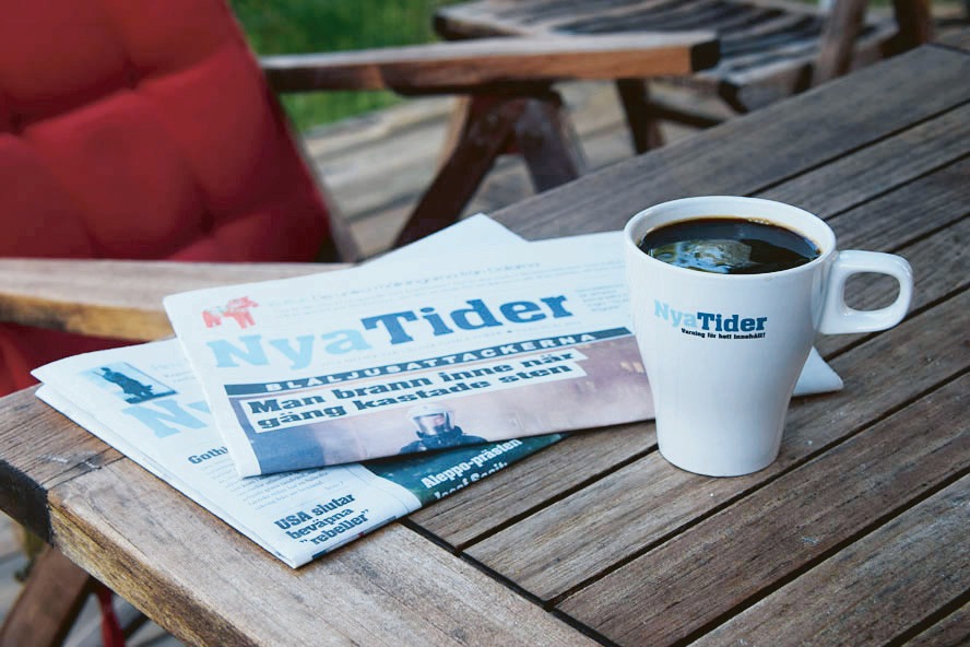 Nya Tider is a Swedish weekly since 2012. Photo: Nya Tider